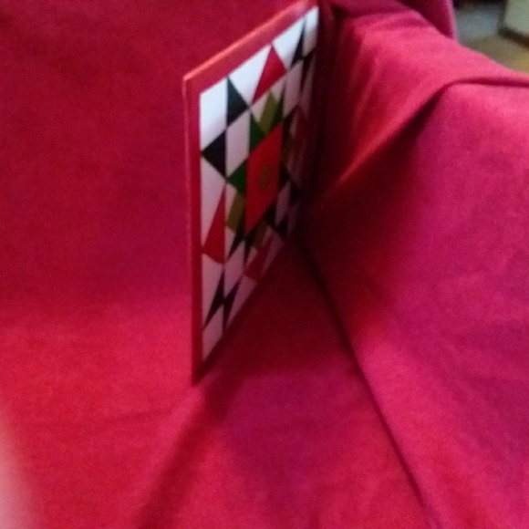 Mini Quilt Block Multi Star Pattern - Picture 2 of 2